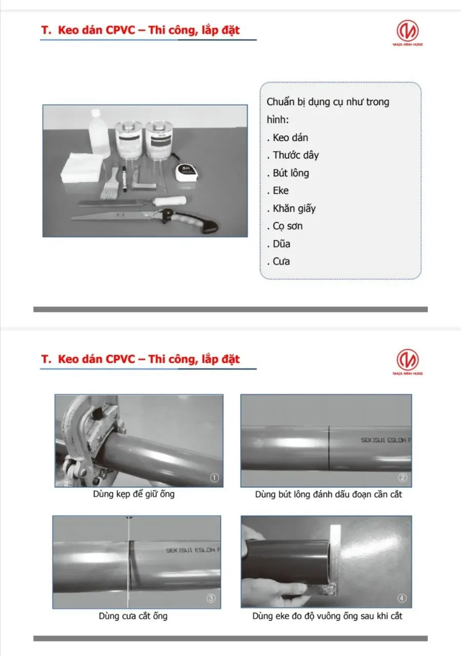 Đặc tính kĩ thuật CPVC 6