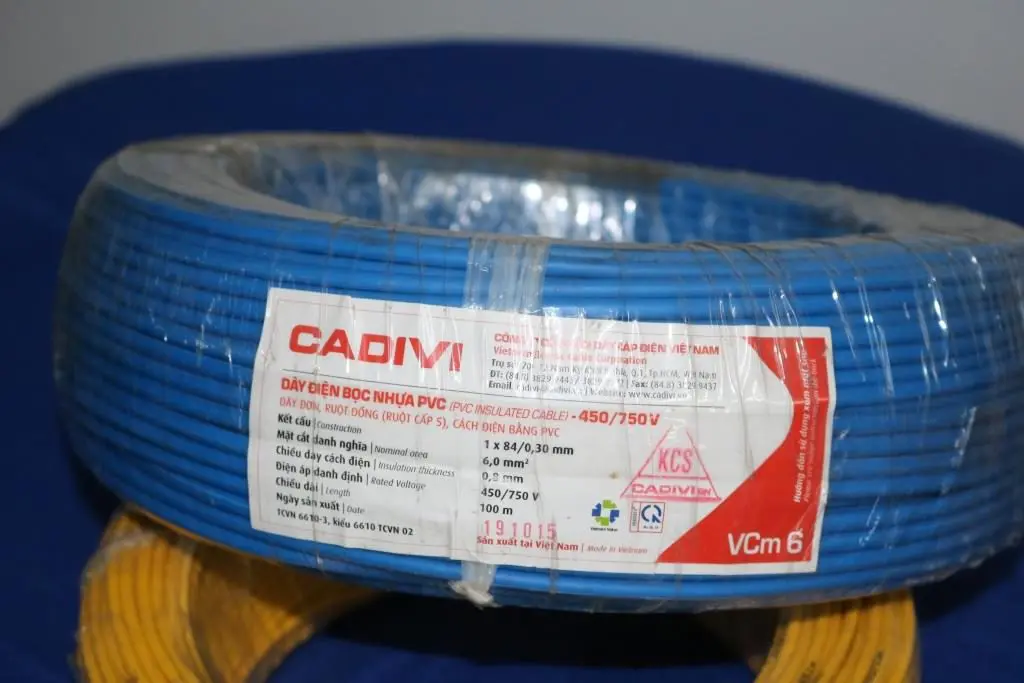 1 cuộn dây điện cadivi dài bao nhiêu mét