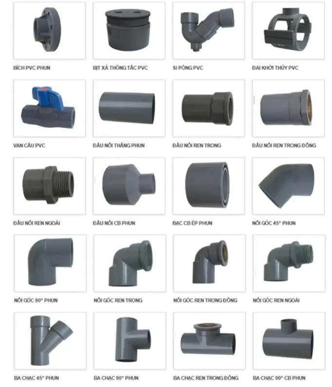 khớp nối ống nhựa bình minh