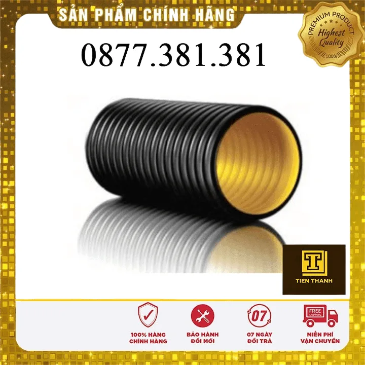 Ống nhựa gân xoắn hpde tiền phong
