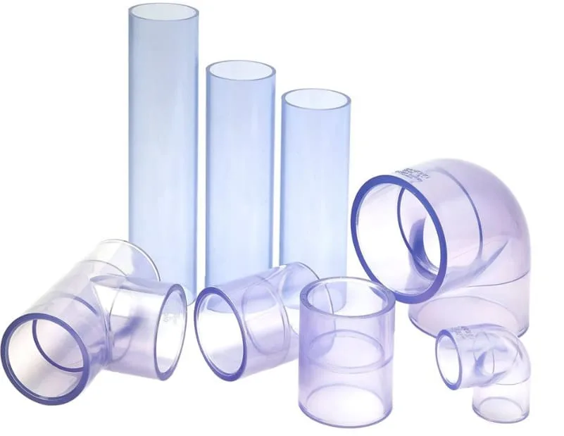 các loại ống nhựa cứng trong suốt