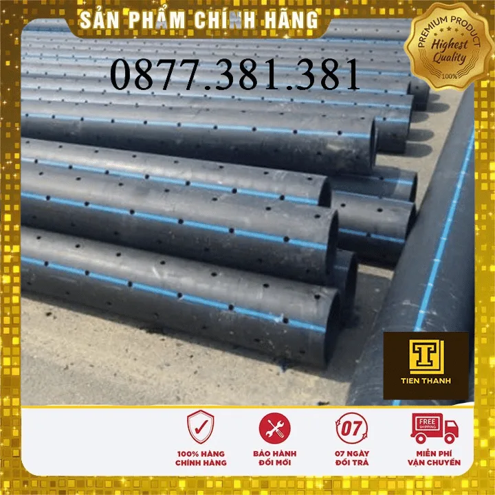 Ống nhựa đúc lò bằng nhựa hdpe