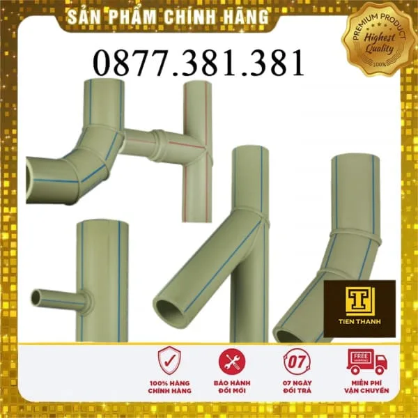Bảng Giá Phụ Kiện PPR Tiền Phong - Xem chi tiết tại Công Ty TNHH Sản Xuất Thương Mại Phát Triển Tiến Thành Bảng Giá Phụ Kiện HDPE Tiền Phong 1