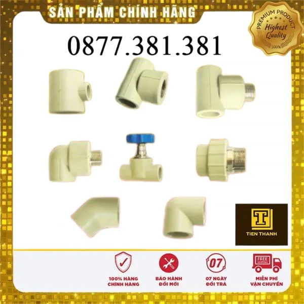 Bảng Giá Phụ Kiện PPR Tiền Phong - Xem chi tiết tại Công Ty TNHH Sản Xuất Thương Mại Phát Triển Tiến Thành Bảng Giá Phụ Kiện HDPE Tiền Phong 2