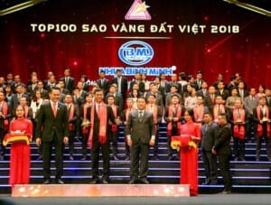 Ống nhựa Bình Minh - Top 100 Sao Vàng Đất Việt