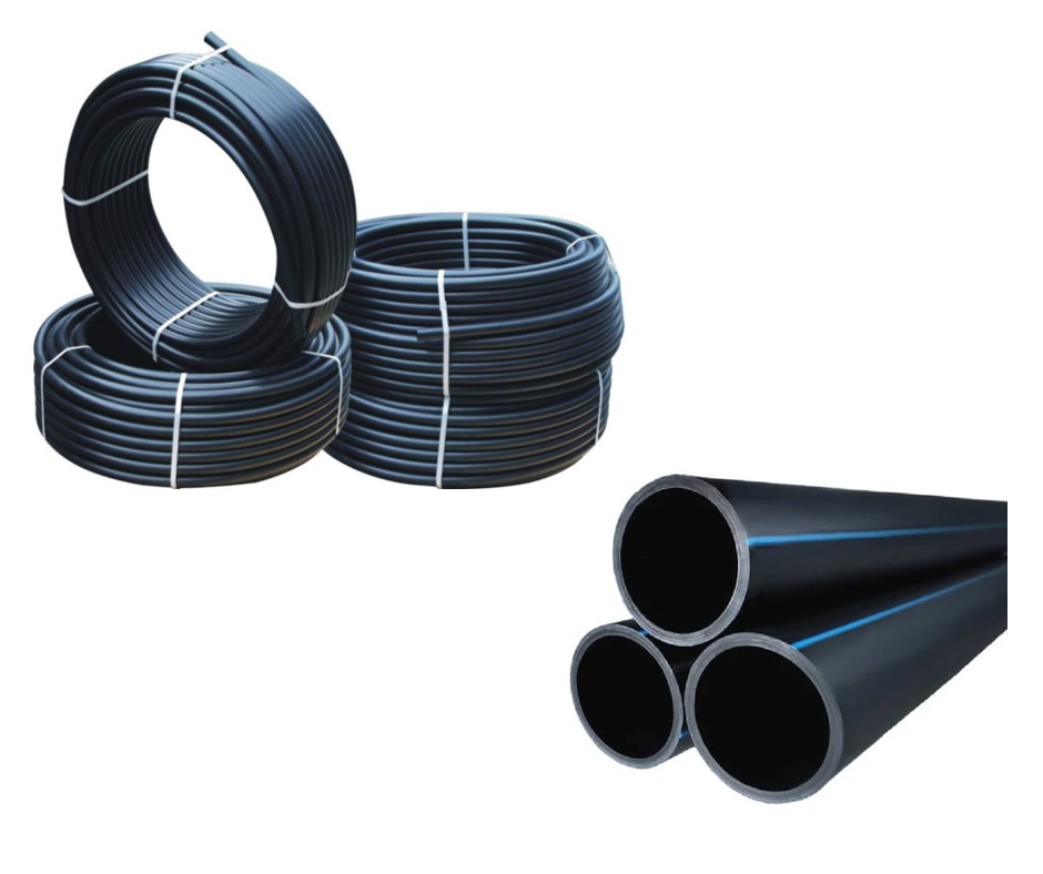 Ống nhựa HDPE và PE gọn nhẹ với nhiều kích thước, dễ dàng vận chuyển, lắp đặt