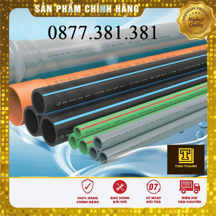 ỐNG NHỰA HOA SEN