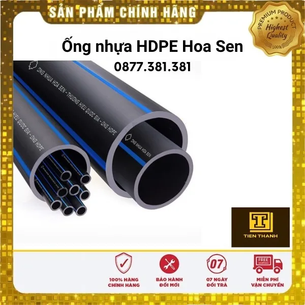ống nhựa hdpe hoa sen