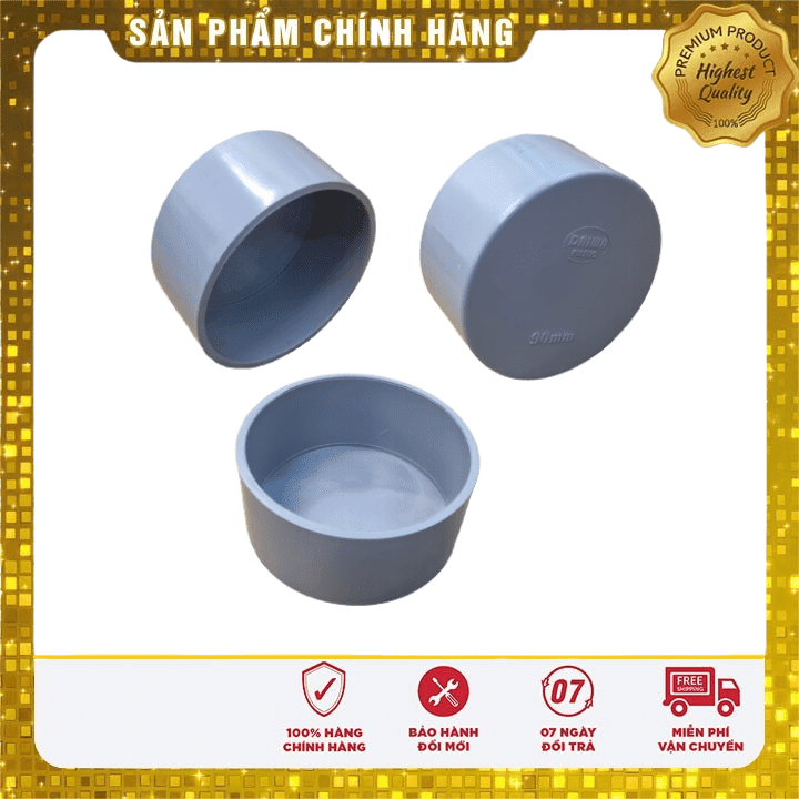 Bịt ống nhựa tạm thời: chọn loại dễ tháo khi đang thi công - Xem chi tiết tại Phân Phối Ống Nhựa HDPE, PPR, PVC & Thiết Bị Điện Nước Bịt ống tạm bằng bít trơn uPVC bảo vệ đầu ống