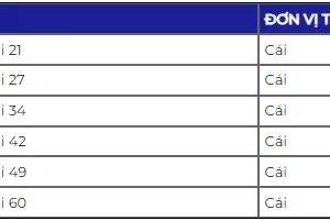Nắp bít răng ngoài uPVC
