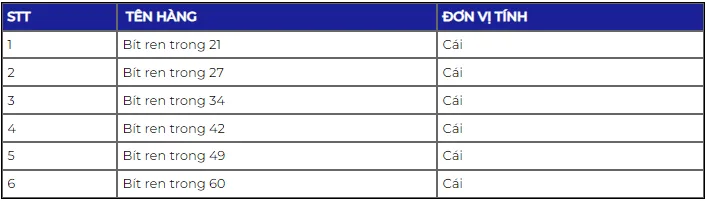 NẮP BÍT RĂNG TRONG UPVC - Xem chi tiết tại Công Ty TNHH Sản Xuất Thương Mại Phát Triển Tiến Thành nắp bít răng trong uPVC