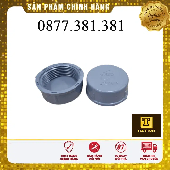 NẮP BÍT RĂNG TRONG UPVC - Xem chi tiết tại Công Ty TNHH Sản Xuất Thương Mại Phát Triển Tiến Thành nắp bít răng trong uPVC