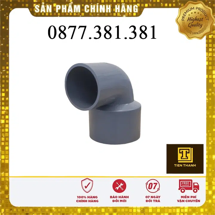 CO GIẢM UPVC - Xem chi tiết tại Công Ty TNHH Sản Xuất Thương Mại Phát Triển Tiến Thành Co giảm uPVC