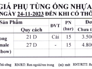 Co ren trong nhựa Bình Minh