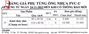 Khởi thủy dán Bình Minh 