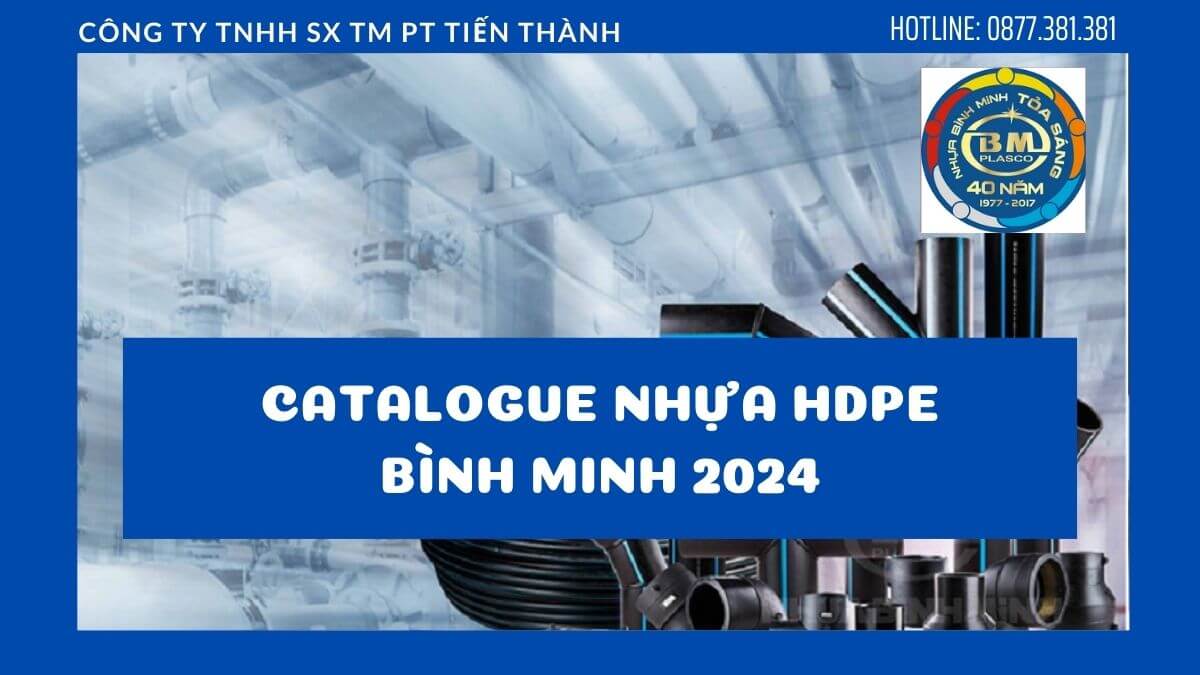 Catalogue Nhựa HDPE Bình Minh 2024