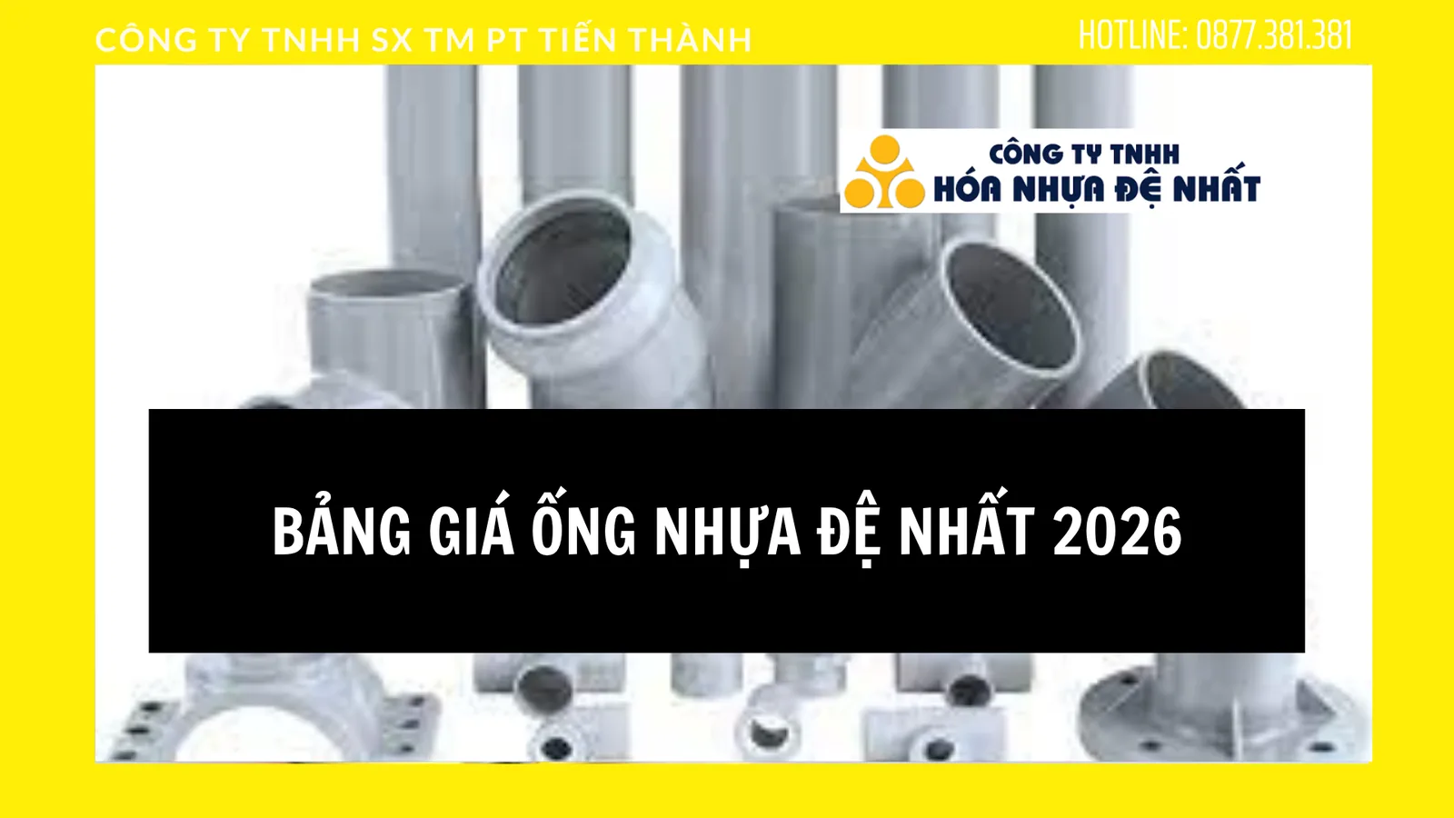 Bảng Giá Ống Nhựa Đệ Nhất