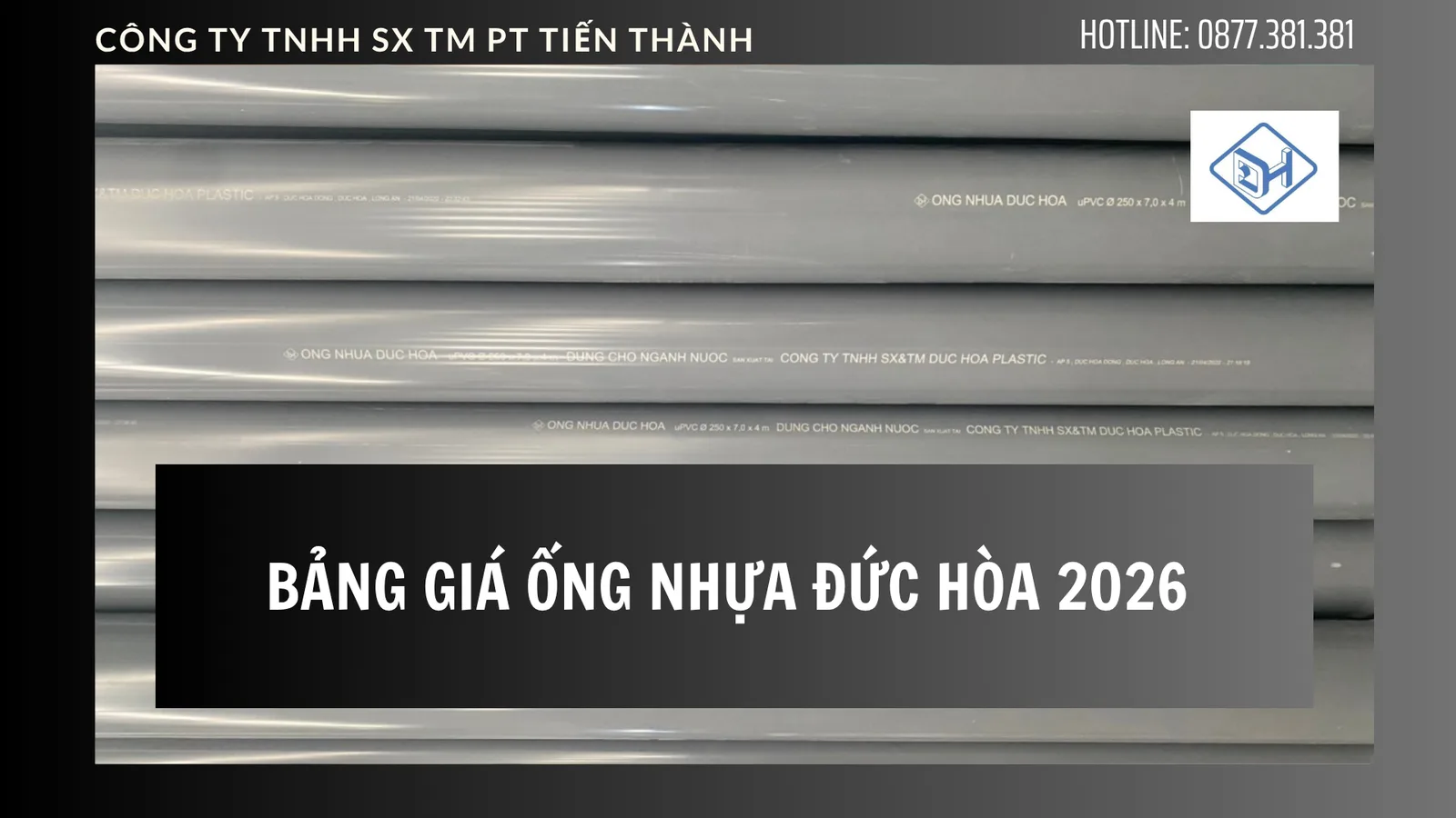 Bảng Giá Ống Nhựa Đức Hòa