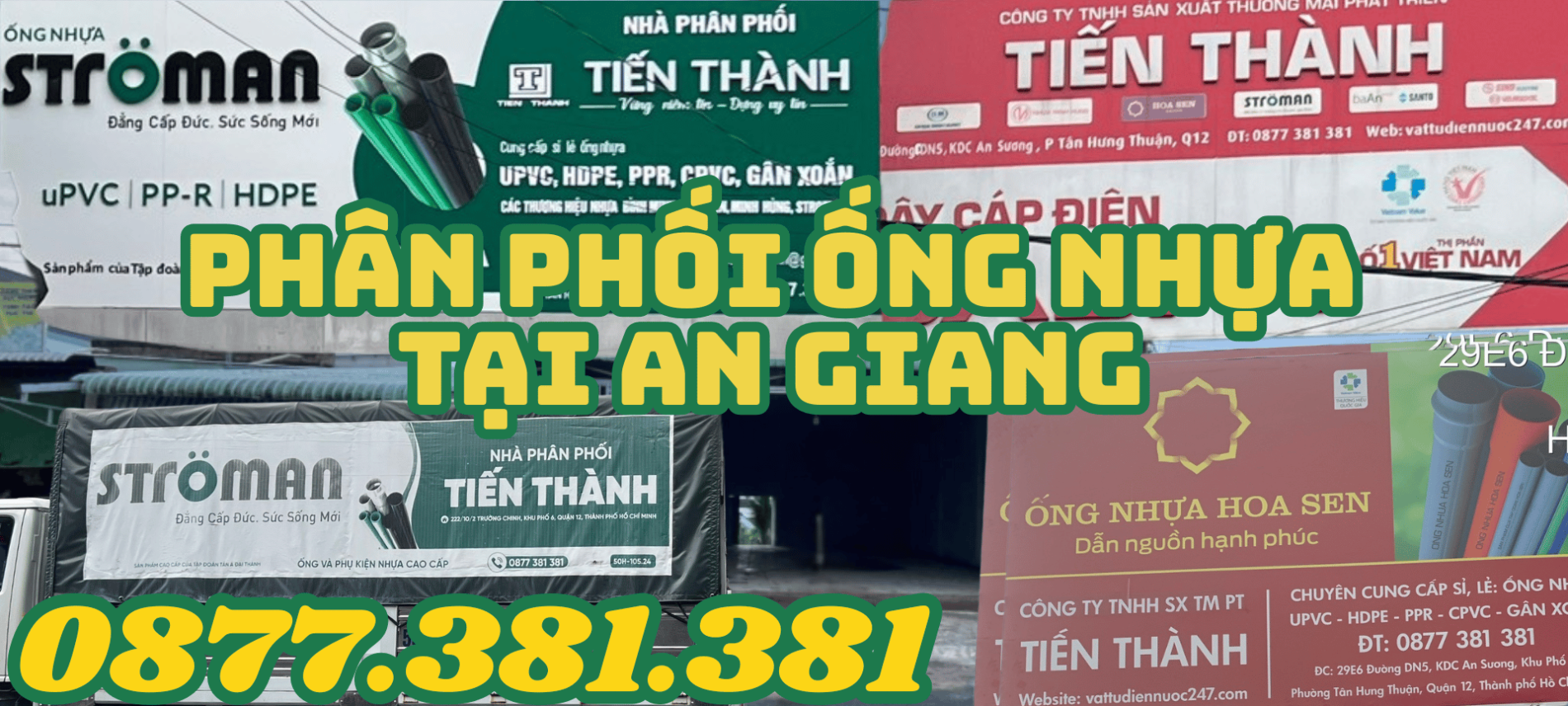 PHÂN PHỐI ỐNG NHỰA TẠI AN GIANG