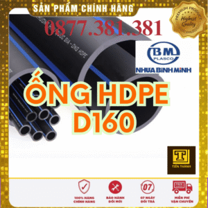 Ống Nhựa HDPE D160 Bình Minh