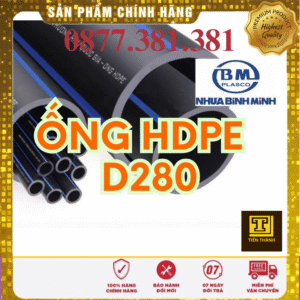 Ống Nhựa HDPE D280 Bình Minh
