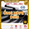 Ống Nhựa HDPE D315 Bình Minh