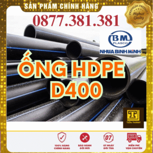 Ống Nhựa HDPE D400 Bình Minh