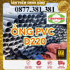 Ống Nhựa PVC D220 Tiền Phong