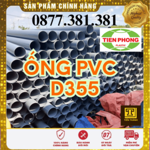 Ống Nhựa PVC D355 Tiền Phong