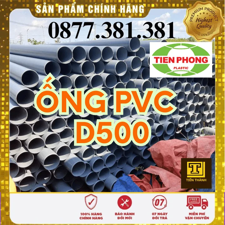 Ống Nhựa PVC D500