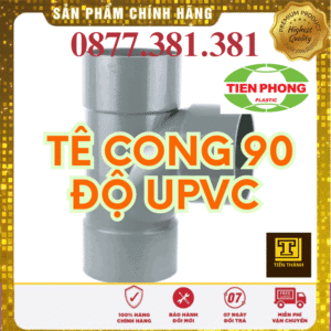 Tê Cong 90 Độ uPVC Tiền Phong