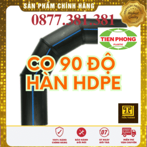 Co 90 Độ Hàn HDPE Tiền Phong