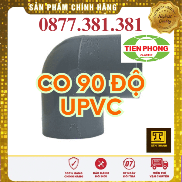 Co 90 Độ uPVC Tiền Phong
