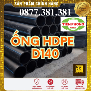 Ống Nhựa HDPE D140 Tiền Phong