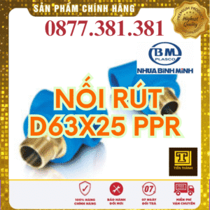 Nối Rút PPR Bình Minh Phi 63x25