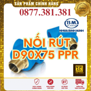 Nối Rút PPR Bình Minh Phi 90x75