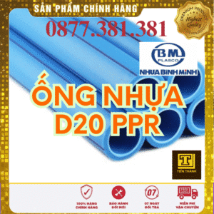 Ống Nhựa PPR Bình Minh Phi 20