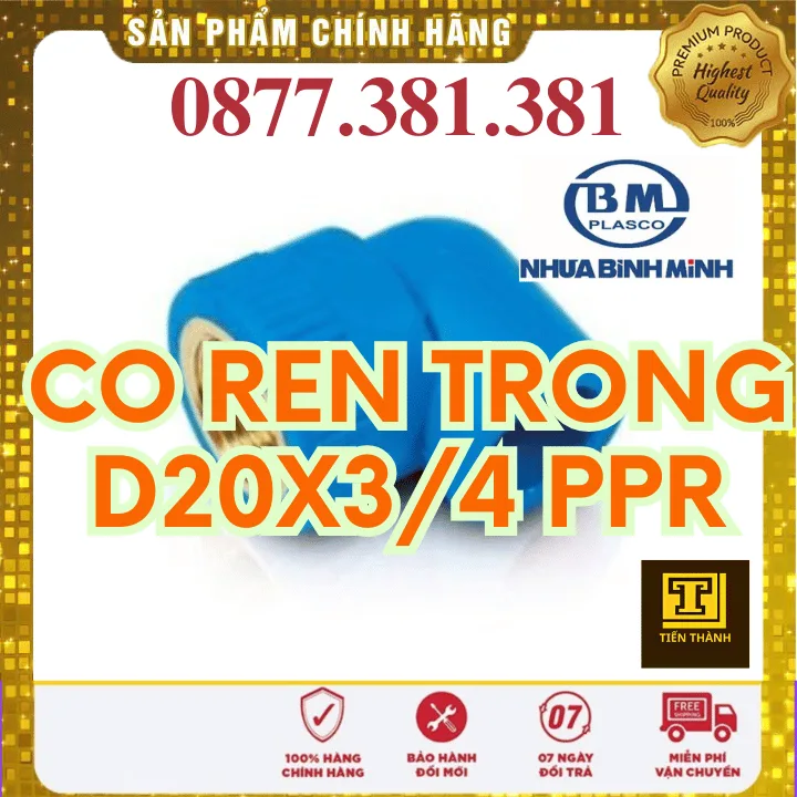 Co Ren Trong PPR Bình Minh Phi 20x3/4"