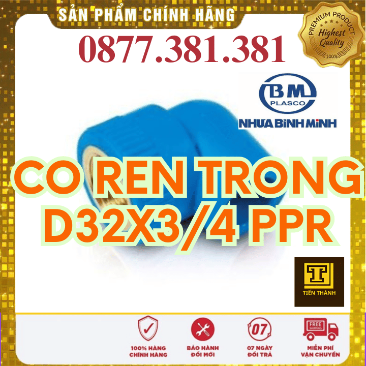 Co Ren Trong PPR Bình Minh Phi 32x3/4"