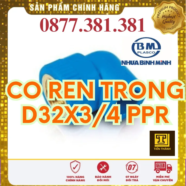 Co Ren Trong PPR Bình Minh Phi 32x3/4"