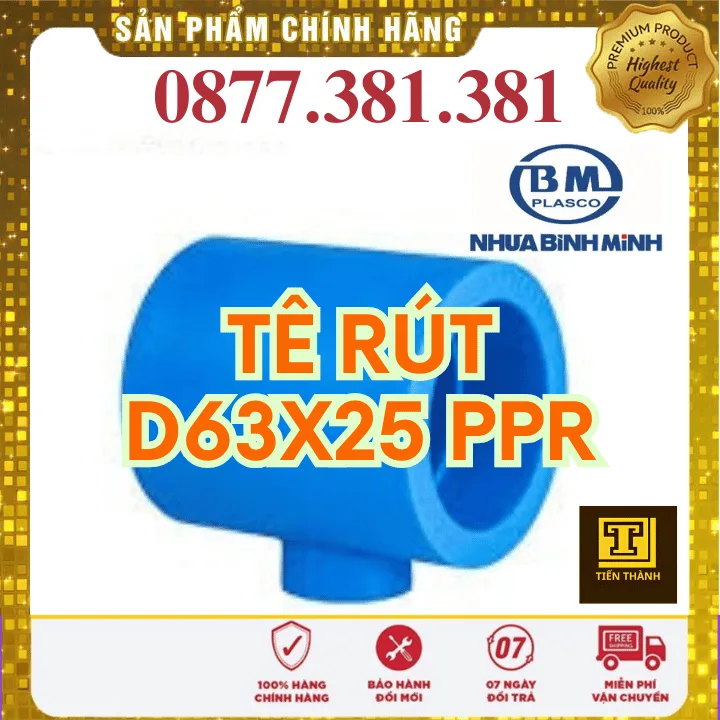 Tê Rút PPR Bình Minh Phi 63x25