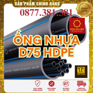 Ống Nhựa HDPE Hoa Sen Phi 75