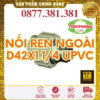 Nối Ren Ngoài uPVC Tiền Phong Phi 42x1.1/4