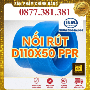 Nối Rút PPR Bình Minh Phi 110×50