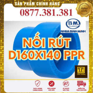 Nối Rút PPR Bình Minh Phi 160×140