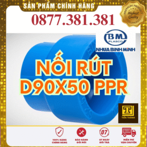 Nối Rút PPR Bình Minh Phi 90x50