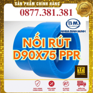 Nối Rút PPR Bình Minh Phi 90x75