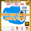 Nối Ren Trong PPR Bình Minh Phi 20x1/2"