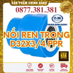 Nối Ren Trong PPR Bình Minh Phi 32x3/4"
