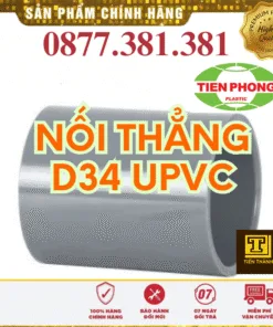 Nối uPVC Tiền Phong Phi 34D
